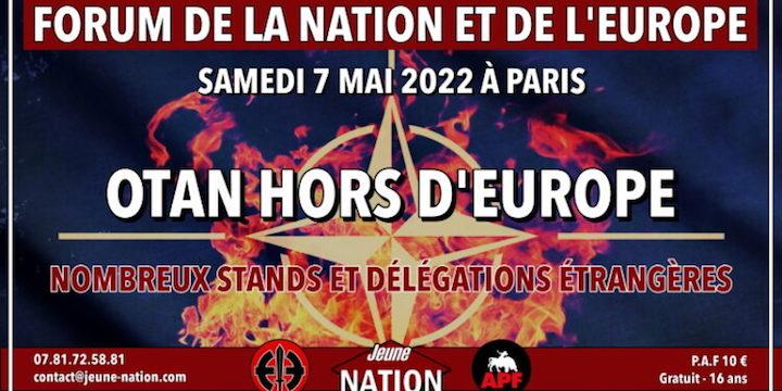 Outre leur rassemblement statique pour Jeanne d'Arc, les Nationalistes d’Yvan Benedetti ont réuni des représentants d’à peu près tout ce que l’Europe compte de nostalgiques de la période 39-45 pour un « Forum de la Nation et de l’Europe ». 