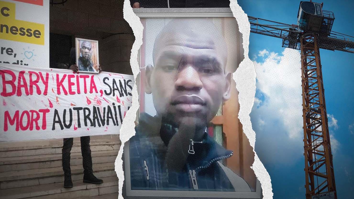 Mort de Bary Keïta sur un chantier : l’employeur mis en cause