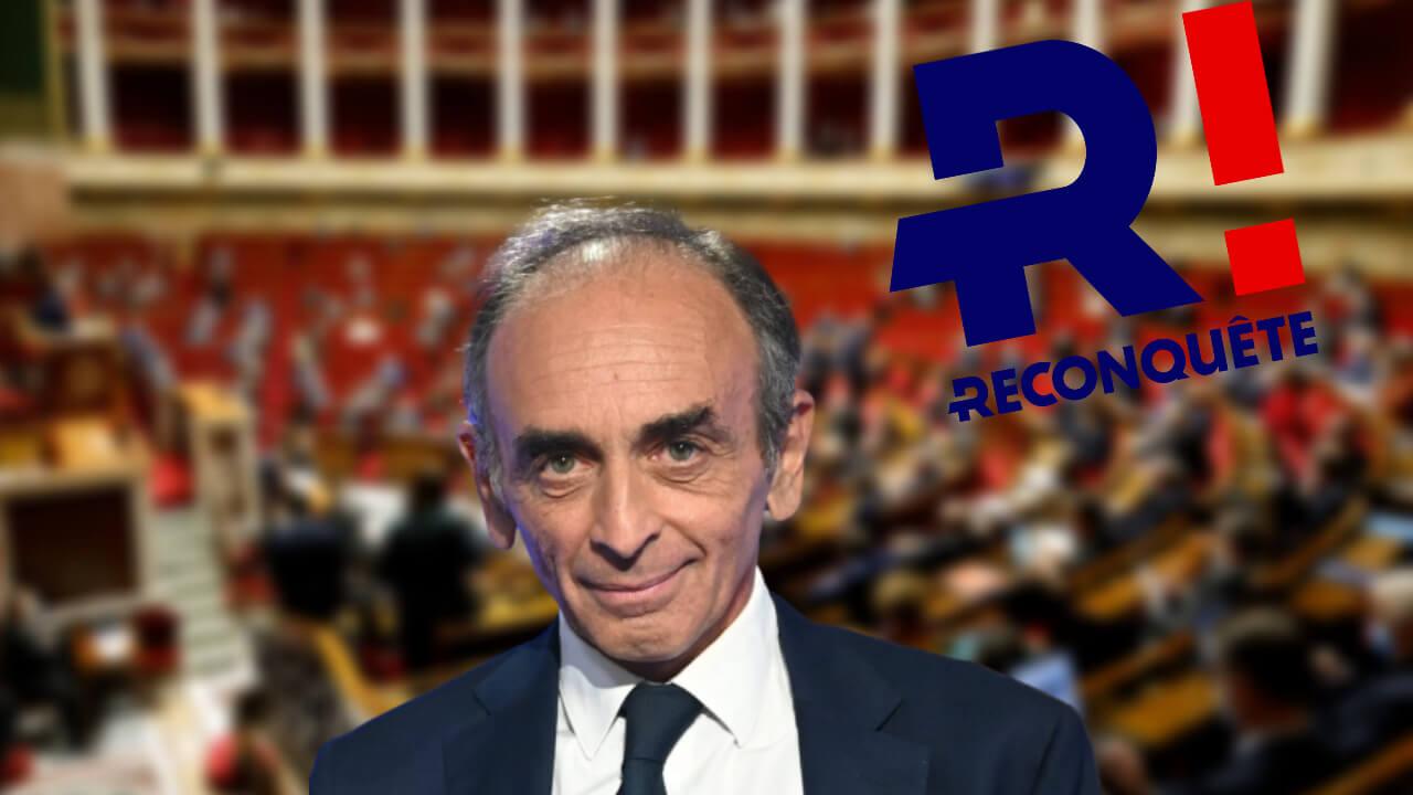 Le parti de Zemmour mise sur les législatives pour remplir ses caisses
