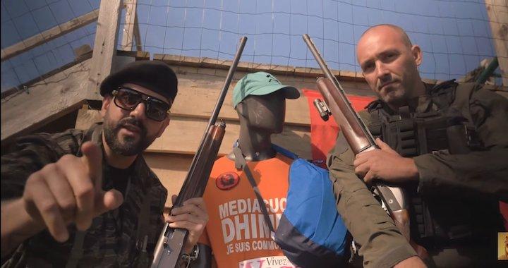 Pour s'être filmé avec l’influenceur d’extrême droite pro-Zemmour Papacito en train de tirer sur « un gauchiste », Reinho et son comparse ont été entendus par la Brigade de répression de la délinquance contre la personne (BRDP).