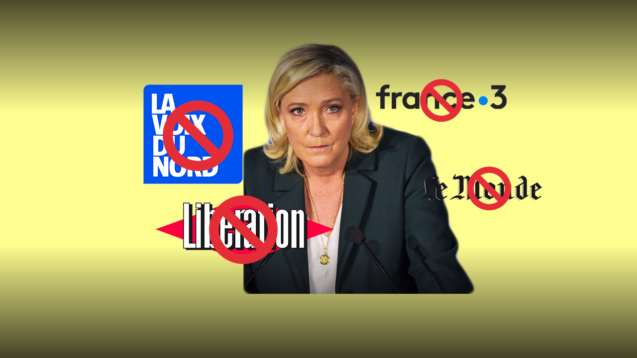 Le RN n’aime pas les journalistes