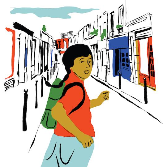 Après sa course effrénée à Saint-Denis, Amal, tétanisée, se cache en lieu sûr et rejoint sa famille.