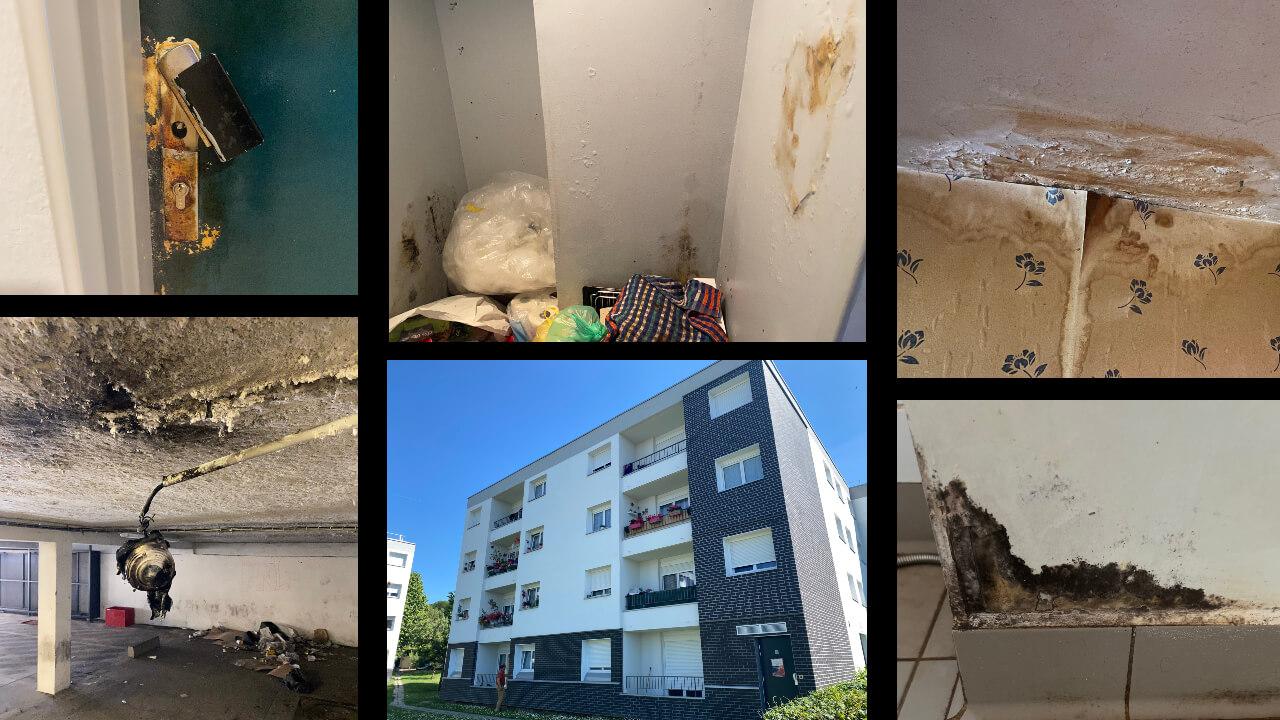 Insalubrité : le ras-le-bol des habitants d’un quartier HLM de Beaumont-sur-Oise