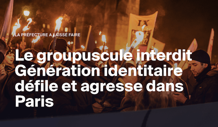 Le photographe Yann Castanier, en reportage pour Faf, a photographi" un passage à tabac. Un travail sur lequel les policiers se sont appuyé pour identifier les auteur