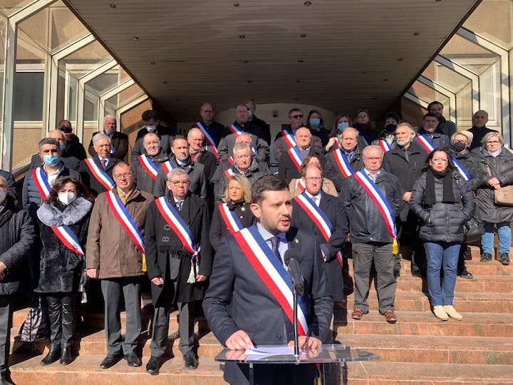 Le maire et ses adjoints