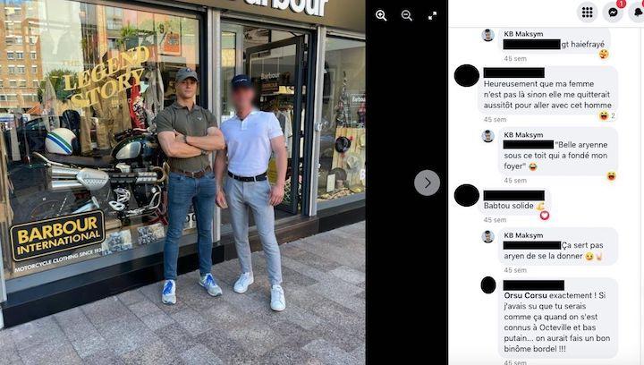 Surprise : il aime faire des blagues avec le mot « Aryen ».