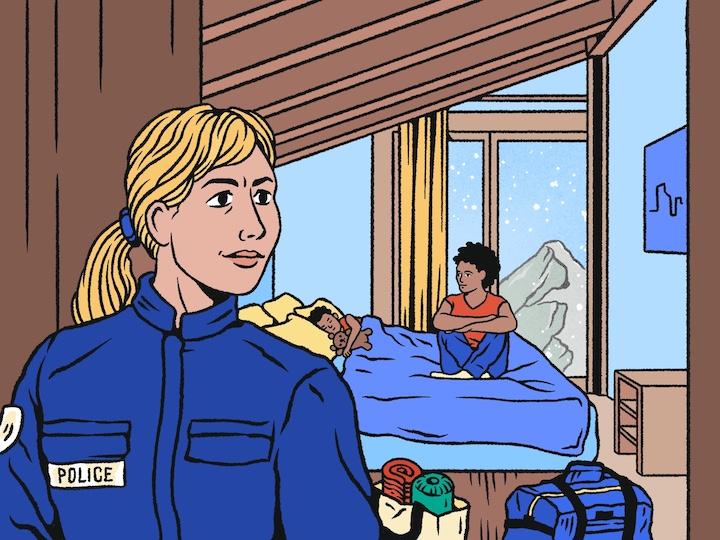 Depuis plusieurs années, Sacha héberge régulièrement des demandeurs d'asile, la plupart du temps pour un temps long. Le plus dur, pour elle, c'est d’encaisser leurs récits parfois insoutenables