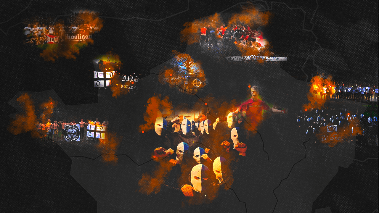 La carte des hooligans en France