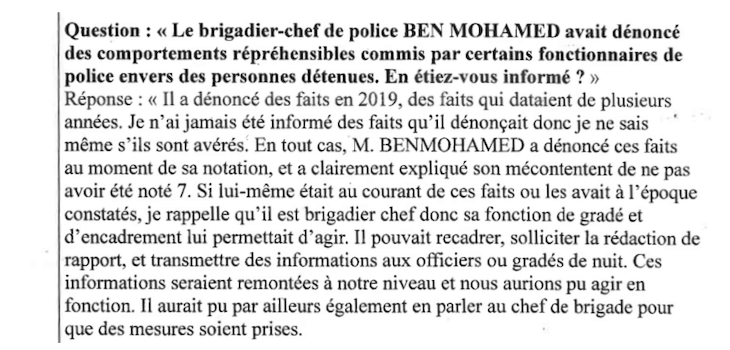 Il aurait dû prévenir