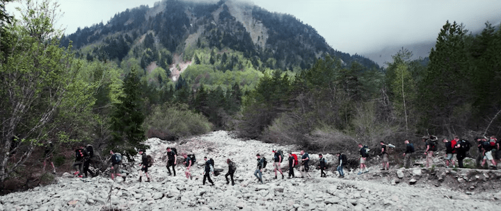 Comme Génération Identitaire, les membres d'Argos se montrent lors d'une balade en montagne