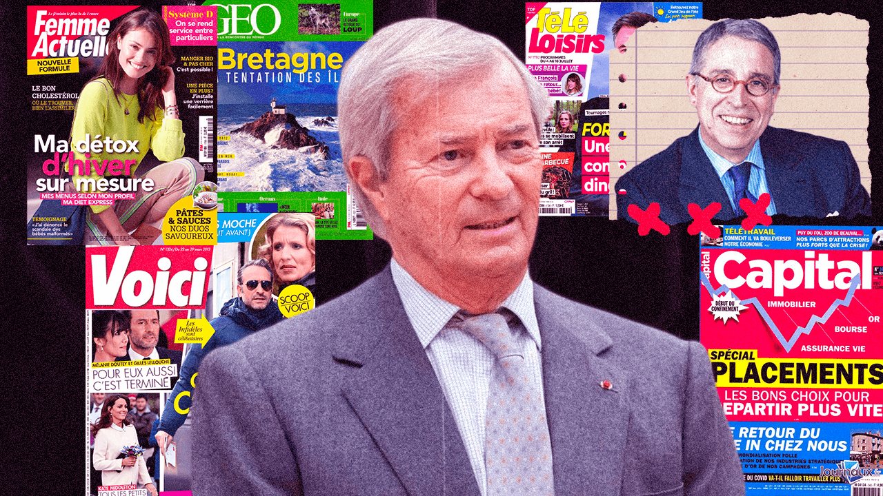 Censure, course aux clics et burn-out dans les magazines de Bolloré