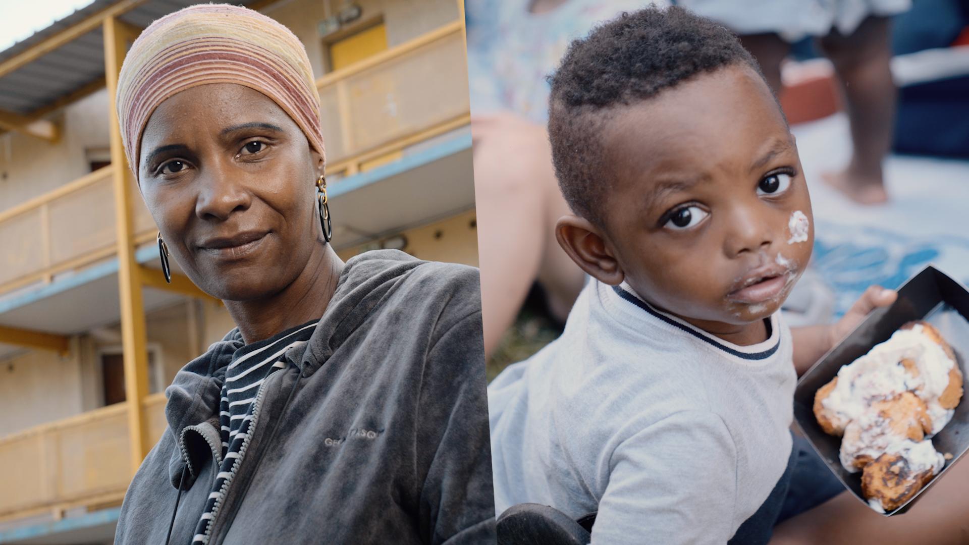 Avec le food truck des hôtels sociaux de la banlieue sud