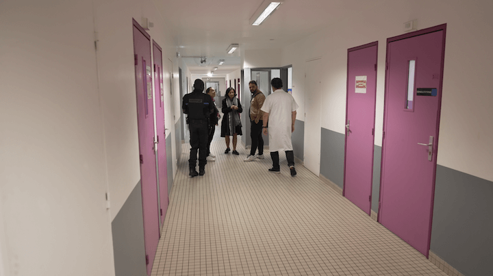 Visite de l'Unité Sanitaire de la prison