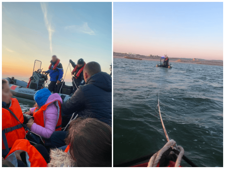 Le 6 mai, deux bateaux de la gendarmerie maritime procèdent à l'interception forcée d'une embarcation