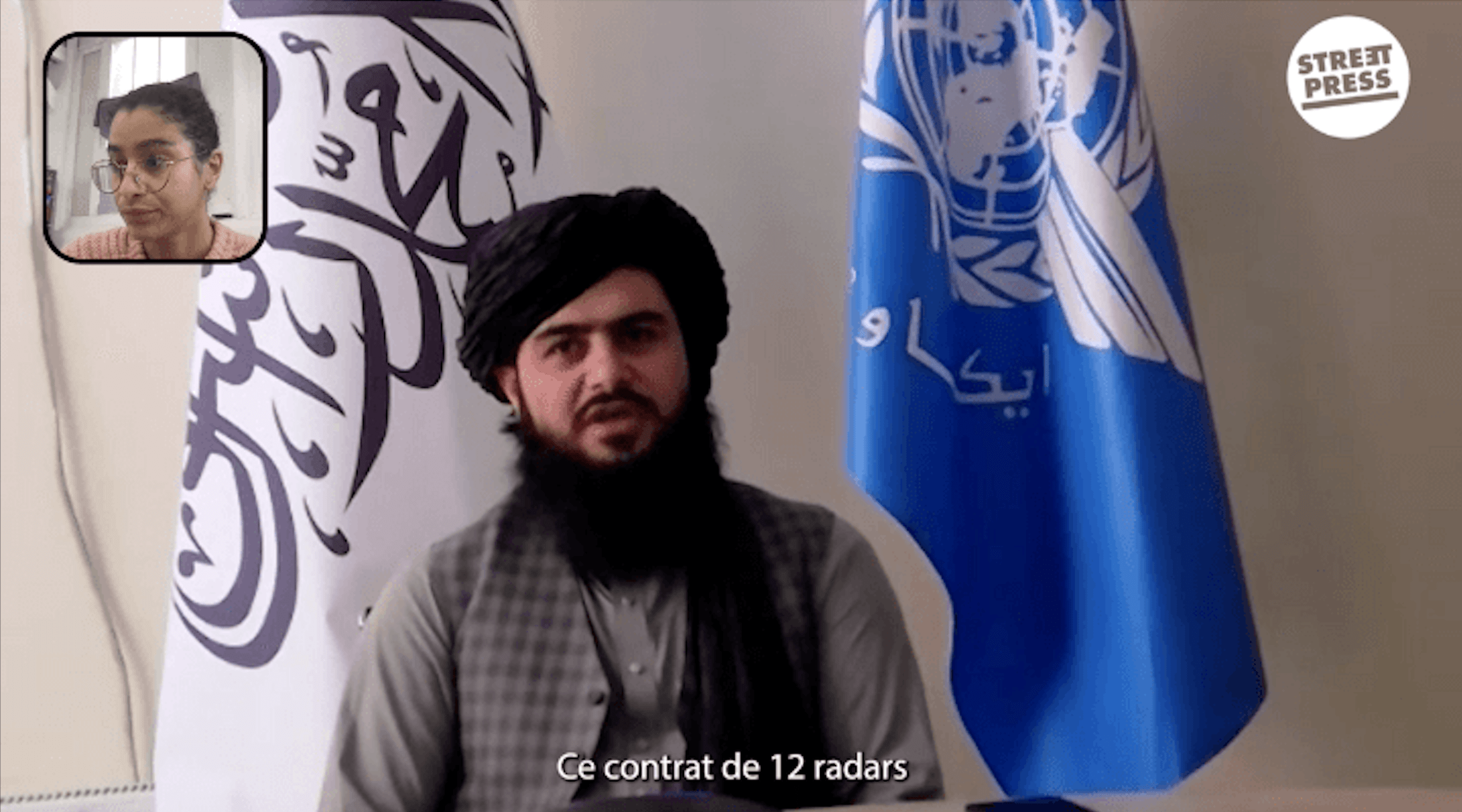 Le 6 octobre 2022, dans les bureaux de StreetPress, deux journalistes de la rédaction sont en visioconférence avec un porte-parole du régime taliban en poste à Kaboul