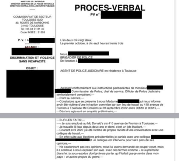 Dans la nuit du 28 au 29 septembre, Sarah a été agressée par Cédric. Elle a porté plainte par la suite.