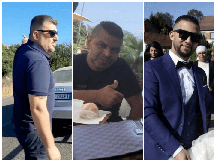 Les escrocs Gianni Riccardi, Mohamed Benhaoua et Fateh Laouacheria