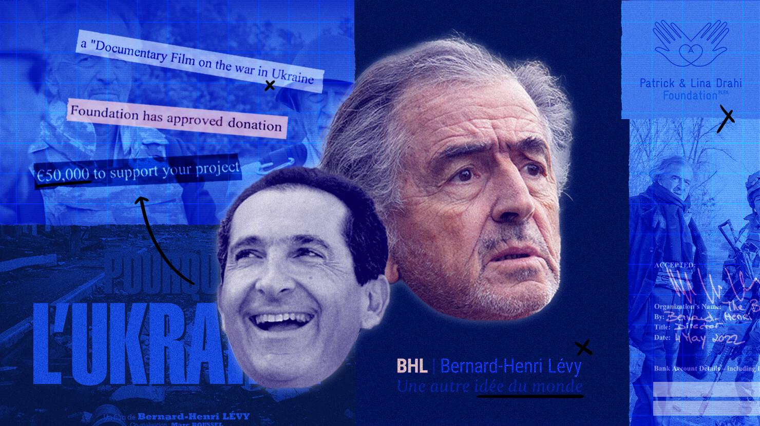 Bonnes œuvres : Patrick Drahi file 50.000 euros à Bernard-Henri Lévy