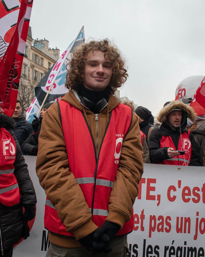 Axel, 18 ans, étudiant en sociologie