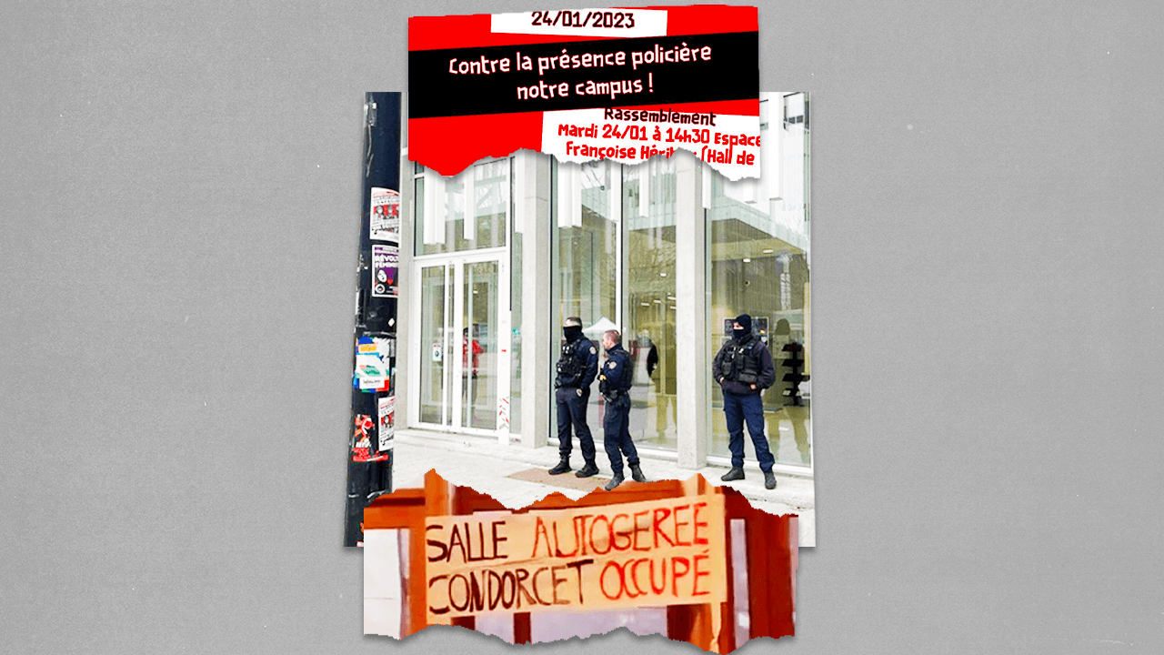 Réforme des retraites : mobilisation étudiante pour les 29 gardés à vue de l’EHESS
