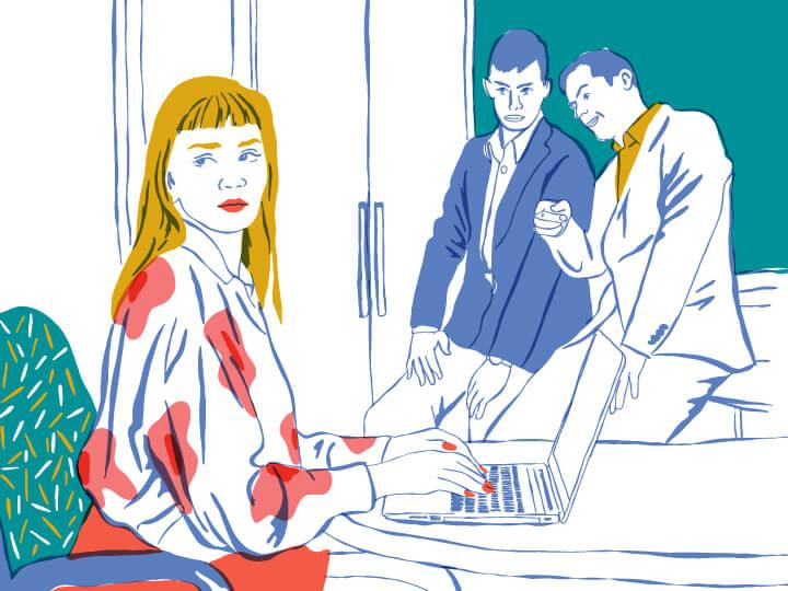 Fanny craignait qu'en parlant contre Michel G., elle passerait pour une « délatrice ». Ses craintes sont justifiées : ses collègues l'ostracisent