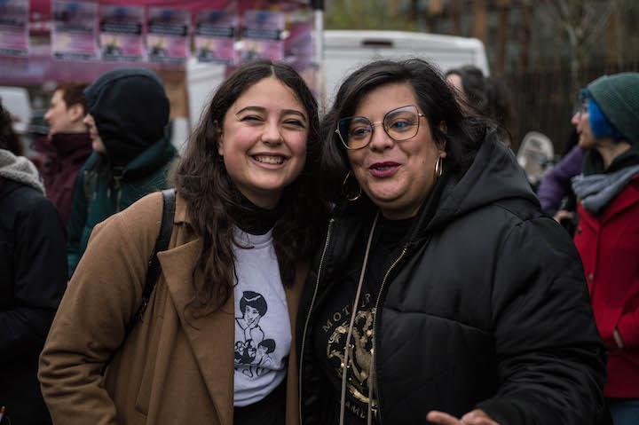 Hanane est la co-organisatrice du mouvement