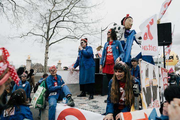 « On a plein de retours positifs avec notre playlist », assure Youlie Yamamoto, cofondatrice des Rosies et porte-parole d’ATTAC