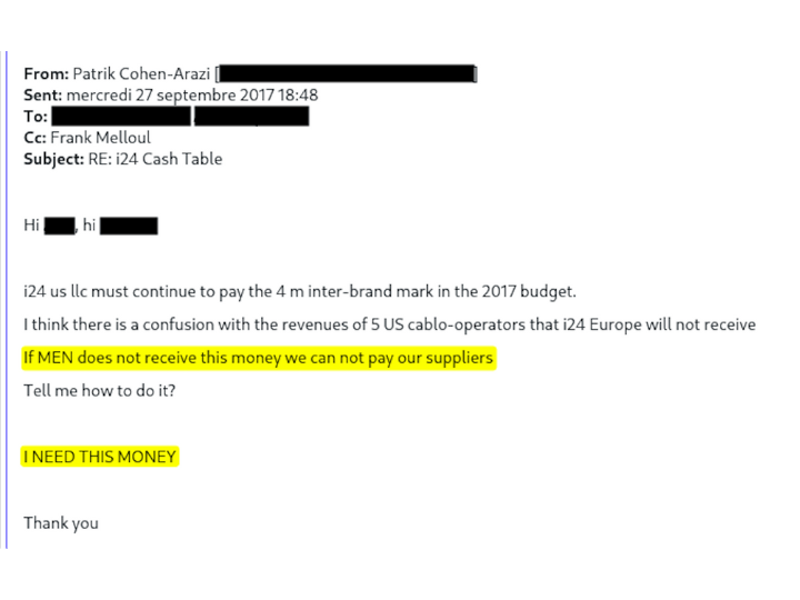 « I need this money 