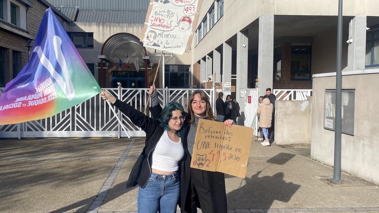 Après les violences policières, les lycéens de Conflans plus déterminés encore