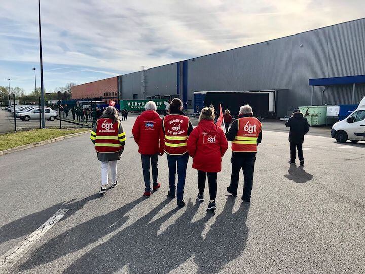 La plupart des salariés de l’entrepôt de Vertbaudet sont des femmes