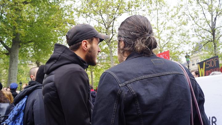 Le militant de 23 ans de l’organisation étudiante Poing Levé connaît tout le monde : syndicats étudiants, militants communistes, trotskystes, collectifs de sans-papiers