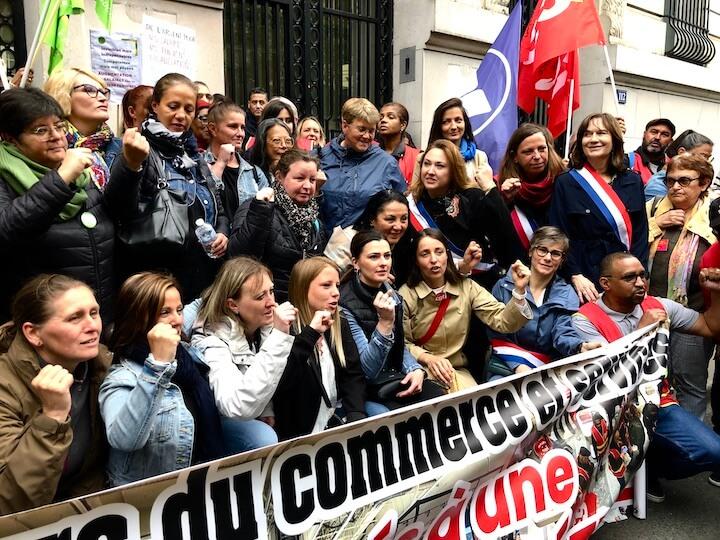 Les 72 grévistes de l’usine Vertbaudet de Marquette-lez-Lille (59), principalement des femmes, sont en grève pour la première fois de leur vie depuis neuf semaines