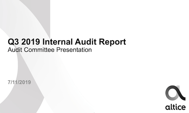 Cet « Audit Commitee » n’a pas la moindre indépendance