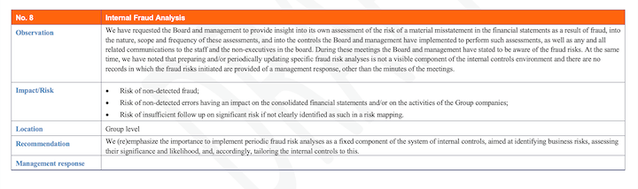 En 2018, le cabinet Deloitte Accountants B.V. s’est penché, à la demande d’Altice, sur les relations entre le groupe et « les parties liées »