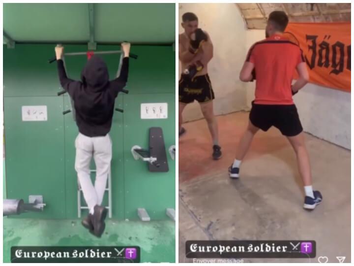 Dans des stories de décembre 2022, Raphaël G. se définit comme un « soldat européen » du catholicisme.