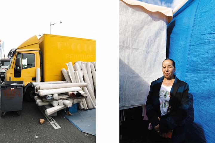 Rima, 53 ans, dont 33 Porte de Montreuil