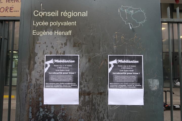 Après les trois intrusions, les professeurs ont fait valoir leur droit de retrait à plusieurs reprises