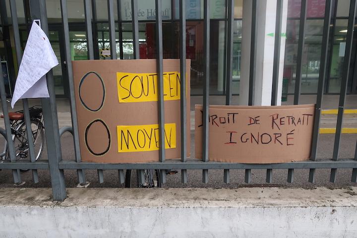 Le personnel du lycée manque d’équipes de surveillants depuis plusieurs mois et l'alarme intrusion n’a pas fonctionné ce jour-là