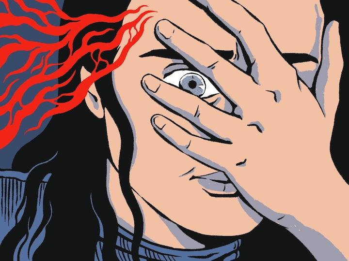 Isabelle a pris de l’Androcur pendant 15 ans, pour traiter des problèmes de menstruations. En 2009, affectée par de puissantes migraines, elle était venue passer un simple scanner cérébral. On lui découvre un méningiome « de la taille d'un pamplemousse ».