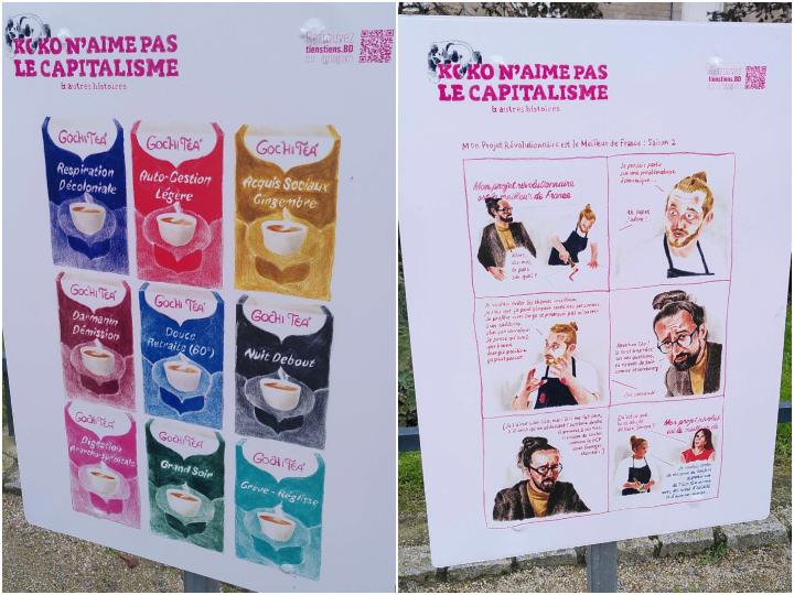 Le 17 novembre, la mairie fait discrètement retirer l’installation en avance : « Les organisateurs nous ont dit que l’expo n’avait pas plu à la police municipale ».