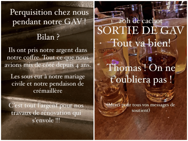 L’Asla, l’association favorite des identitaires, a lancé une cagnotte pour soutenir Chloé et Adam A. après leur perquisition.