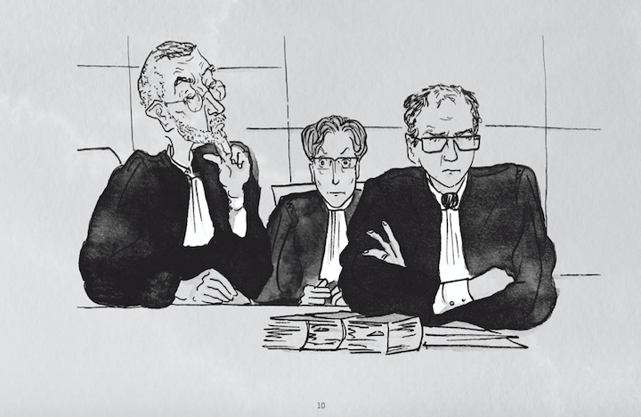 « Mettre en lumière ce qui se passe dans une salle d’audience, c’est aussi politique que de juger », soutient l’autrice de 29 ans.