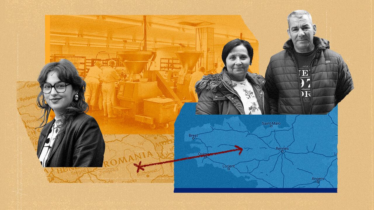 Dans les abattoirs bretons, des centaines de travailleurs roumains venus chercher « une vie meilleure »