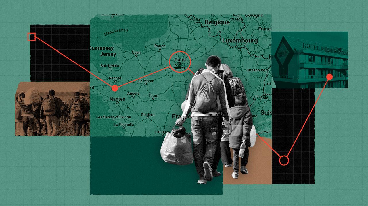 De l’Île-de-France aux « sas » provinciaux, l’exode sans fin des migrants