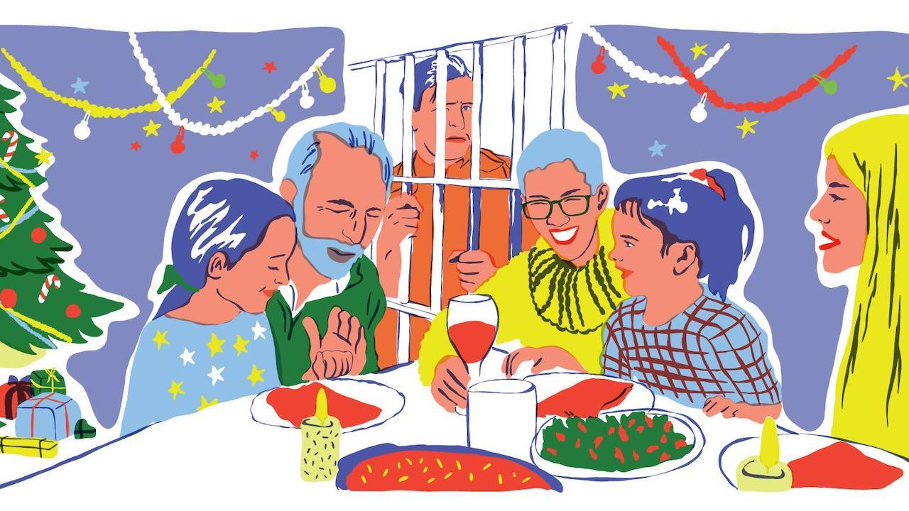 Réveillon sans famille et colis de Noël, joyeuses fêtes en prison