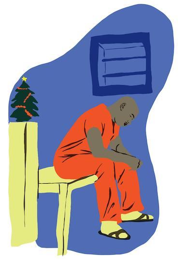 « C’est difficile, surtout psychologiquement », assure Farid. Il a passé deux ans à la prison d’Angers. Sorti il y a six mois, il a fêté son dernier Noël dans sa cellule de 9m2.