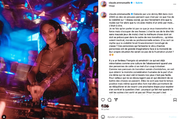 Après de nombreux voyages, Claude-Emmanuelle estime que le problème est en partie français : « Ici, on ne comprend pas l’esprit de la fête ».