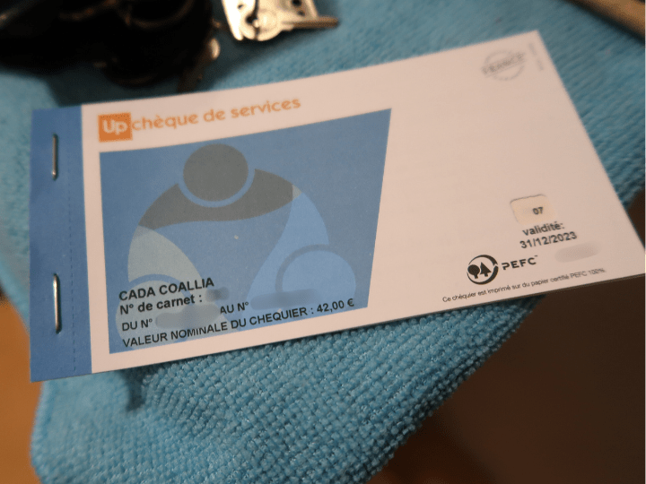 Les coupons d'une valeur de six euros sont livrés par carnet de sept d'une valeur de 42 euros