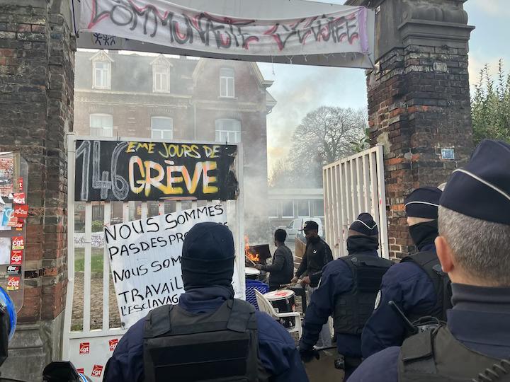 Il y a plus d’un mois,  la police était violemment intervenue à la Halte