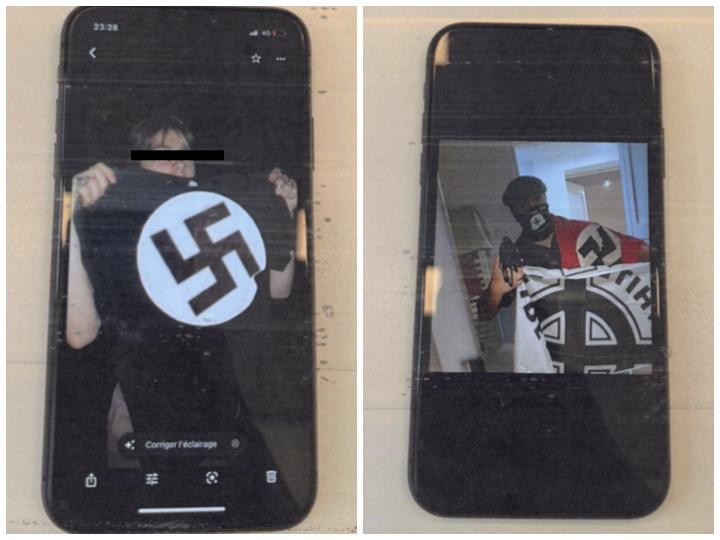Dans les téléphones de certains des mineurs interpellés pour l'attaque raciste du lycée, de l'imagerie néonazie est retrouvée.